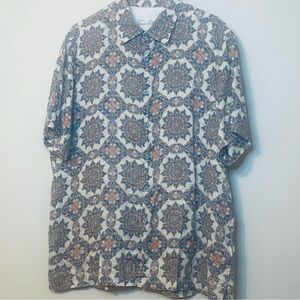 Tasso Elba Multicolor Patterned Shirt